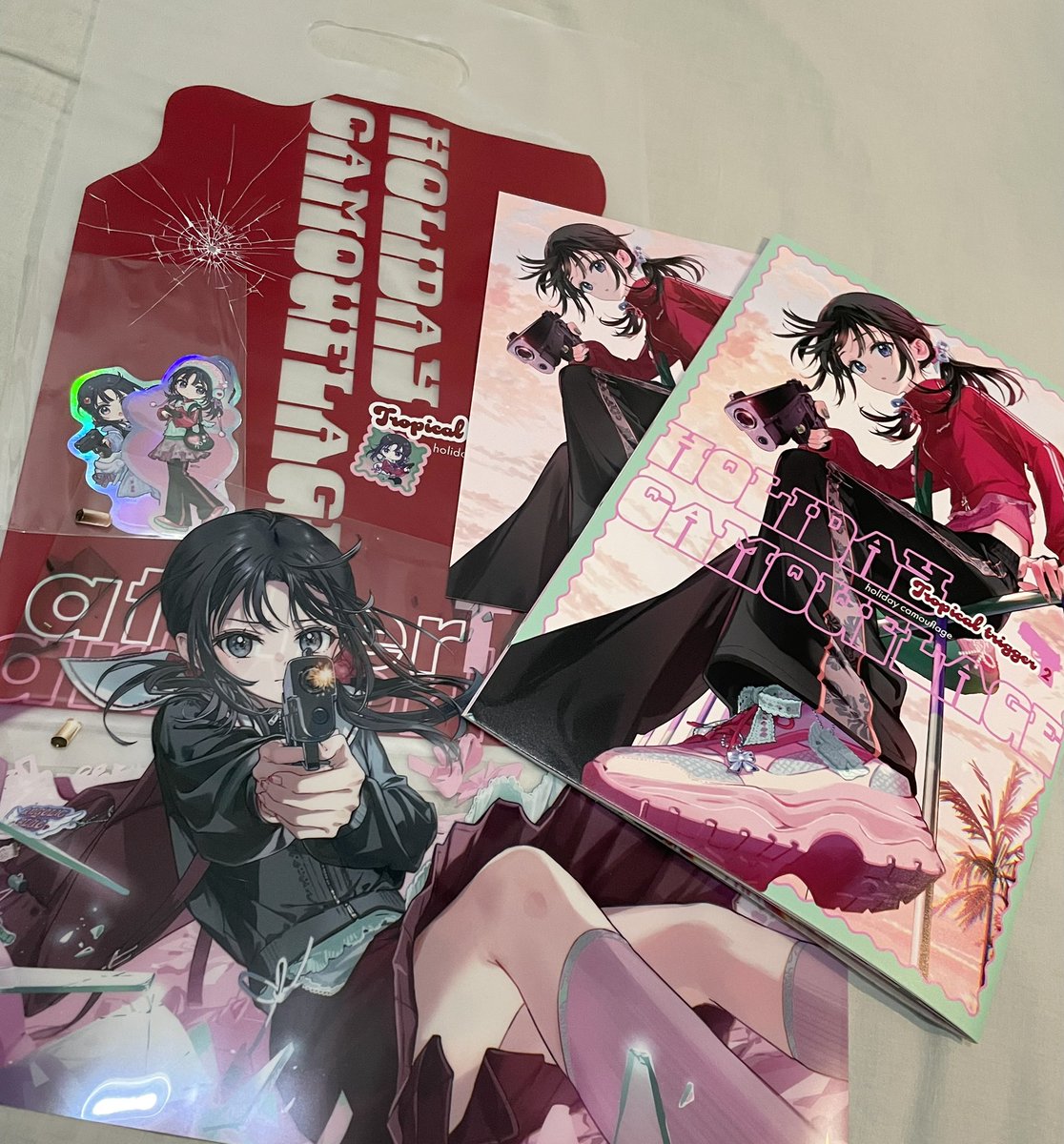 【新品未開封】Tiv アクリルアート (ミラー)「雨晴」　Tiv先生 新品未開封】Tiv アクリルアート (ミラー)「雨晴」 Tiv先生