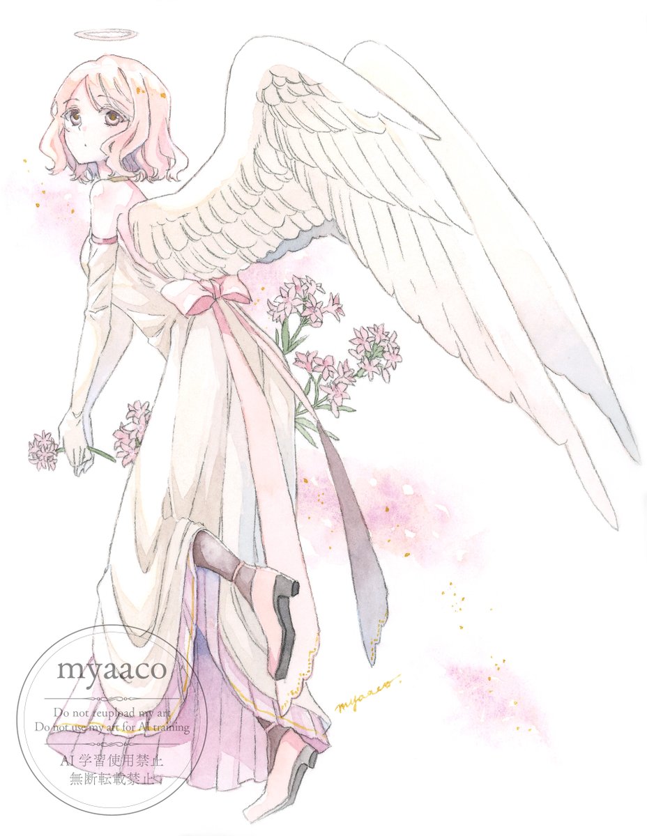 作品紹介】 [再掲] 淡色天使シリーズ 桃 ────────── 2025.04