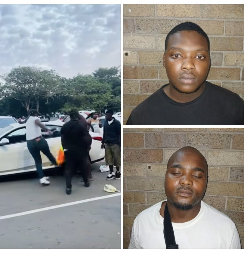 ZizinjaAbelungu's tweet image. "Two suspects have been arrested in connection with a viral video depicting the assault of a security guard at eBuhlanti Marina Glen in East London.

The suspects face charges of common assault and are expected to appear in Court on the 6th of January 2026.

Mfezeko Sodakwe who…