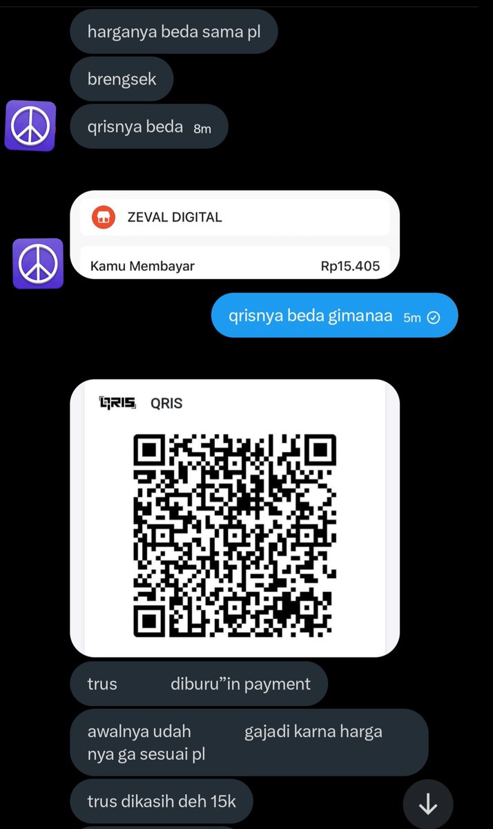 Adenyaw's tweet image. @1 #zonaba #zonauang #zonajajan 

guys yang mau beli apk prem jangan beli disini @louvesbaru @bblouves @louves2nd dia penipu. pas di chat harganya ga sesuai pl yang dia sebar. nomor wa-nya wa.me/6283839582857 hati-hati semuanya