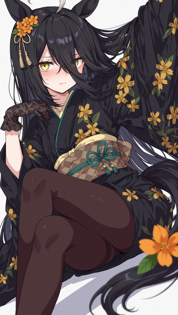 wd_kuyokuyo's tweet image. 午年なのでウマ娘好きなキャラも