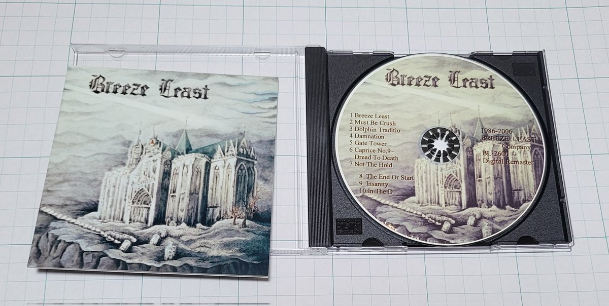 BREEZE LEAST 持ってるCDで一番レアだと思ってる😃レコードはたまに