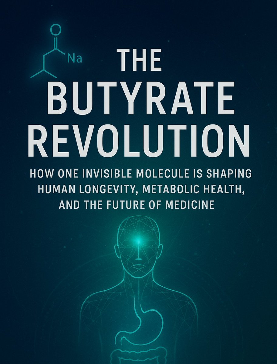 How One Invisible Molecule Is Quietly Shaping Human Longevity, Metabolic Health, and the Future of Medicine :The Butyrate Revolution

tinyurl.com/2zzzfd8w

#ButyrateRevolution
#FutureOfMedicine
#PrecisionHealth
#LongevityScience
#GutBrainAxis
#MetabolicIntelligence