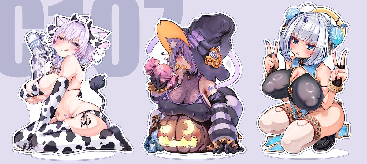 【告知】C107の新刊および、アクスタ・アクキーはメロンブックスにて委託中です‼️
午後入場で行ったけど買えなかった!という方はぜひコチラをご利用ください‼️

https://t.co/sldd7L0u6H 