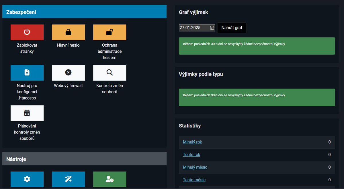 Nová, doplněná a upravená čeština pro komponentu a pluginy Admin Tools FREE for Joomla!™ a Admin Tools Professional for Joomla!™ 7.8.4. 

Instalační balíček ke stažení najdete na bongovo.cz/ke-stazeni/214…

<a href="/Bongovo/">Bongovo!</a> <a href="/akeebabackup/">Akeeba Backup</a> #AdminTools