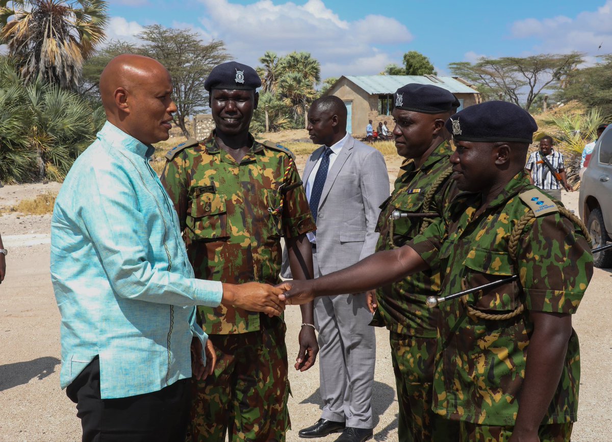 DCI_Kenya's tweet photo. DIRECTOR DCI CONDUCTS SECURITY ASSESSMENT IN MARSABIT COUNTY

Today, Mr. Mohamed I. Amin, the Director of Criminal Investigations, visited North Horr Police Station in Marsabit County as part of a security assessment tour of the county.

Upon arrival, the Director was received by North Horr Sub-County Police Commander Mr. Samuel Kiplong, alongside other officers from various units.

During the visit, Mr. Amin assessed security and delivered an engaging lecture to officers, highlighting the importance of professionalism, discipline, and dedication to duty.

The Director also conveyed New Year greetings from the Inspector General of the National Police Service, encouraging officers to stay committed to serving the public responsibly while maintaining the image of the National Police Service at all times.

Mr. Amin was accompanied by Mr. Ibrahim Jillo, AIG, the Director of the National Central Bureau (NCB) at DCI, and Mr. Adan Guyo, AIG, the Officer Commanding Capital Markets at DCI’s Investigations Bureau.

Also present were North Horr Sub-County Criminal Investigations Officer Mr. Job Wafula and Sub-County Administration Police Commander Mr. Paul Kathenya, among other officers.

The visit underscores the National Police Service’s commitment to strengthening security and ensuring that citizens can celebrate the festive season in peace.