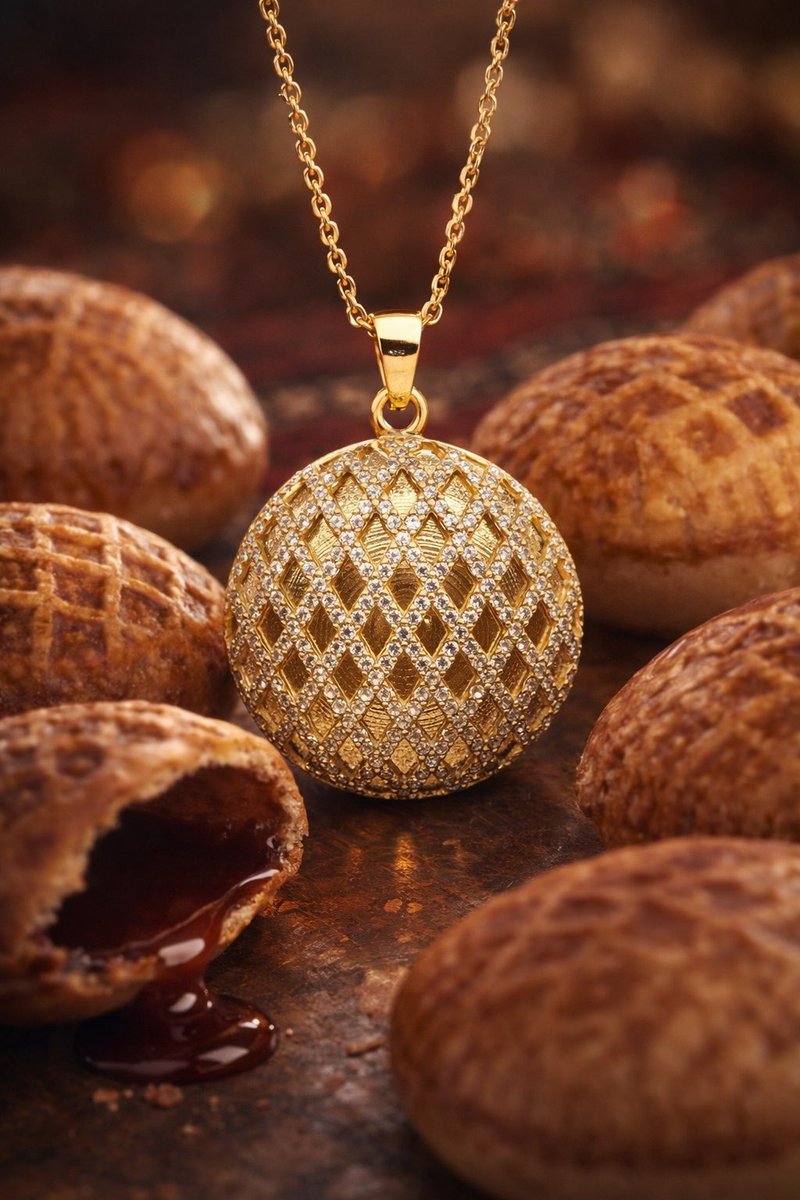 قلادة الكليجا مطلية بالذهب من تصميمي
متوفرة حصريًا في متجر بي، الرابط في البايو

هل تحبو أسوي نسخة ثانية ذهب عيار 21