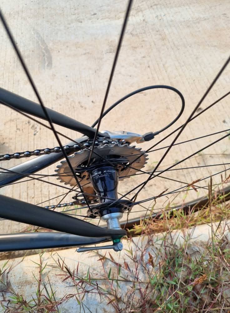 Fullbike cannondale supersix evo black inc edition 2015 berat ±5.6kg ex pedals spek Alt harga 45jt nego #fnfjb