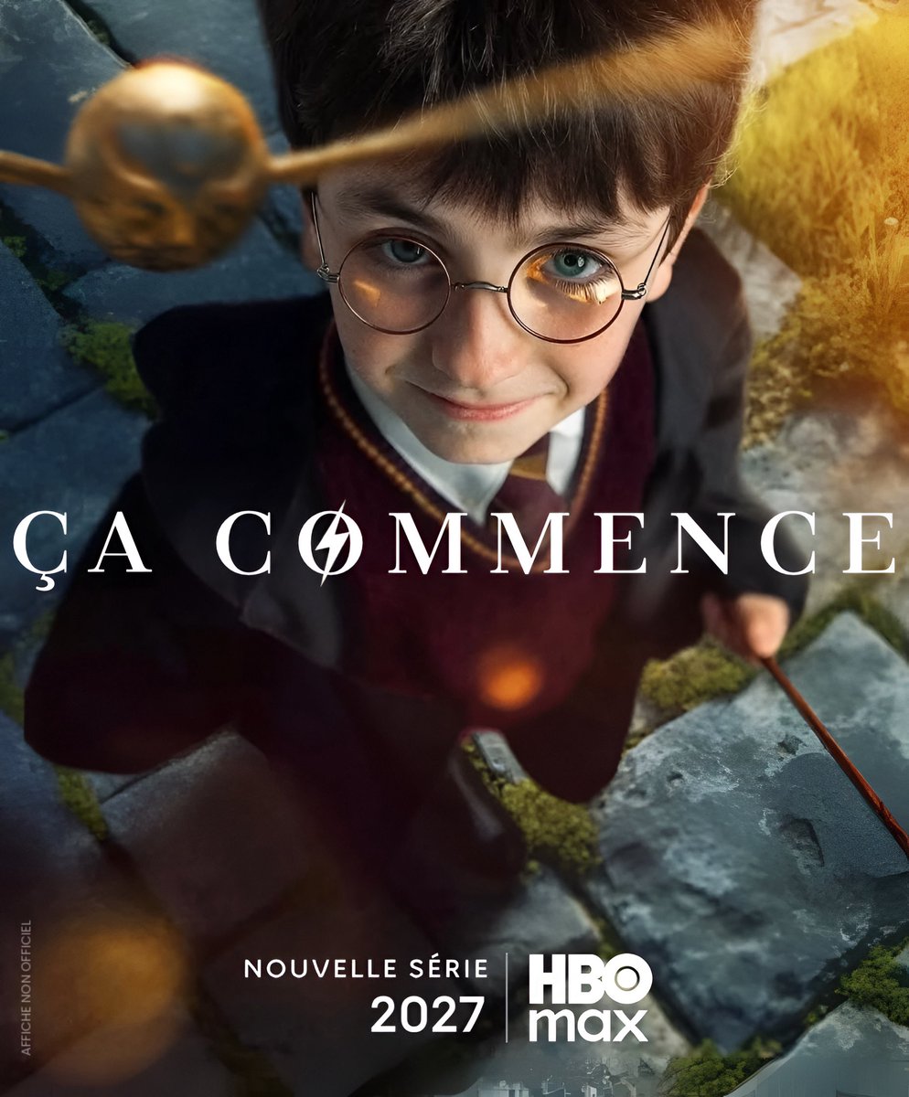 L’année prochaine, dans 1 an, en 2027, on découvrira la série "Harry Potter".

Pour rappel, la saison 1 est actuellement en tournage et devrait se terminer au printemps.

La série se veut fidèle aux livres et durera 10 ans.