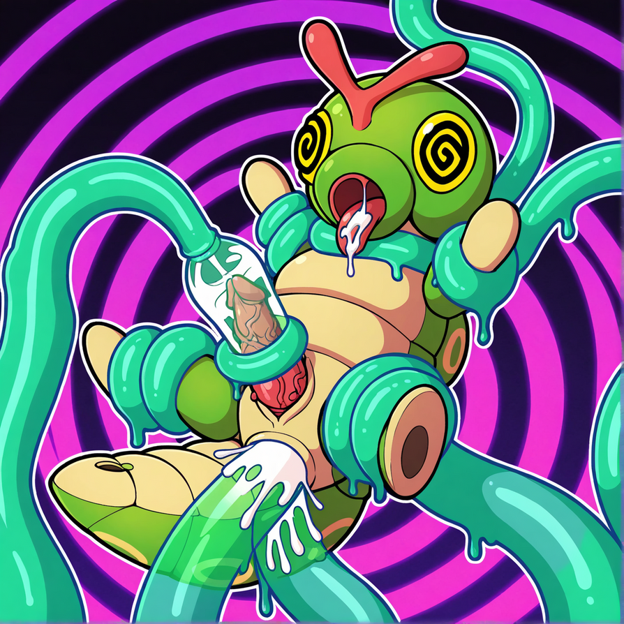 Sylvanal69's tweet photo. #caterpie #pokeporn #defeated by #tentacruel #pokemonfanart 

(new series just dropped on #DeviantPokemon #deviantart) https://t.co/kkP8FFppMn