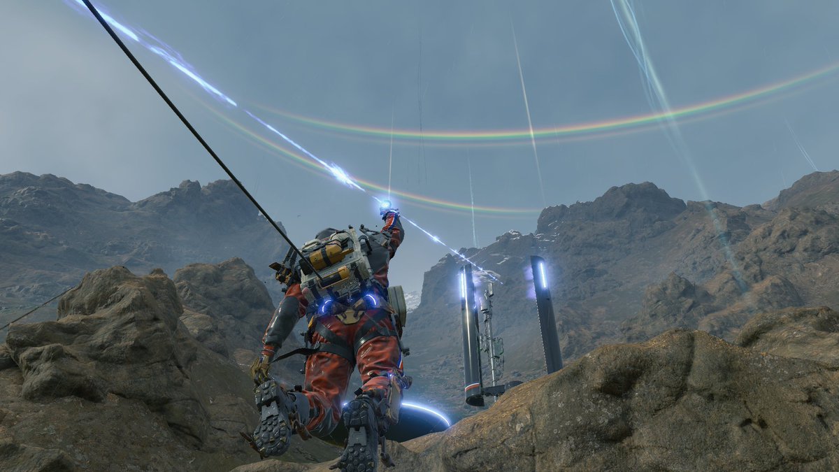 cheeky_sammy's tweet image. Two rainbows! 🌈🌈

#DeathStranding