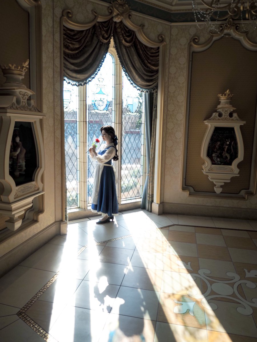 Belle🥀
Beauty and the Beast

photo by <a href="/puff412_/">しゅーくりーむ</a> 
#Dハロ仮装 #Dハロ仮装2025
*お気に入りのお写真♡