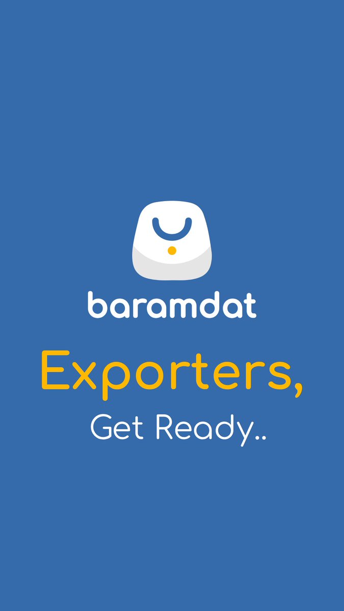 baramdat's tweet image. Exporters, get ready. Something powerful is coming..