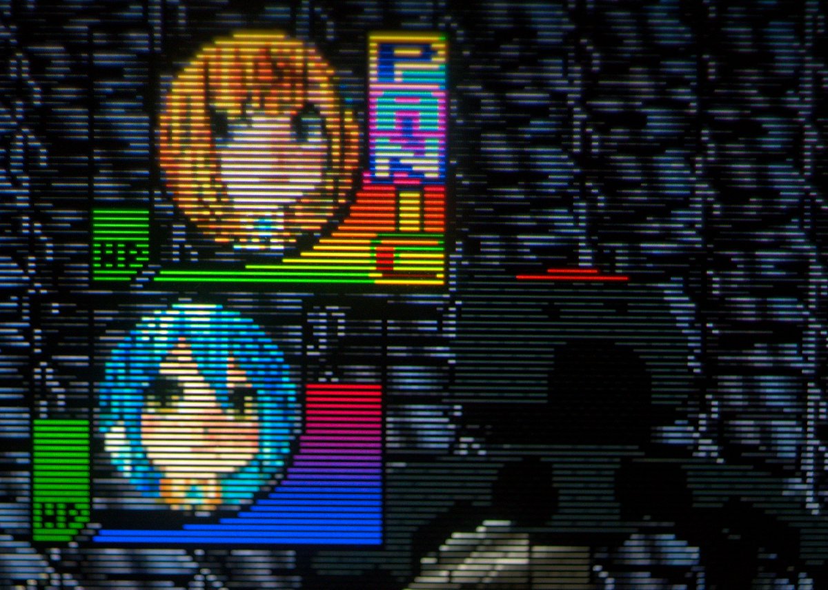 tails__'s tweet photo. @takuyaxmmd2 Thank you so much for uploading video in 4K with integer scaling. Managed to post-process it back to 320x224 and take a few shots on CRT. https://t.co/SU8NZbrz8F