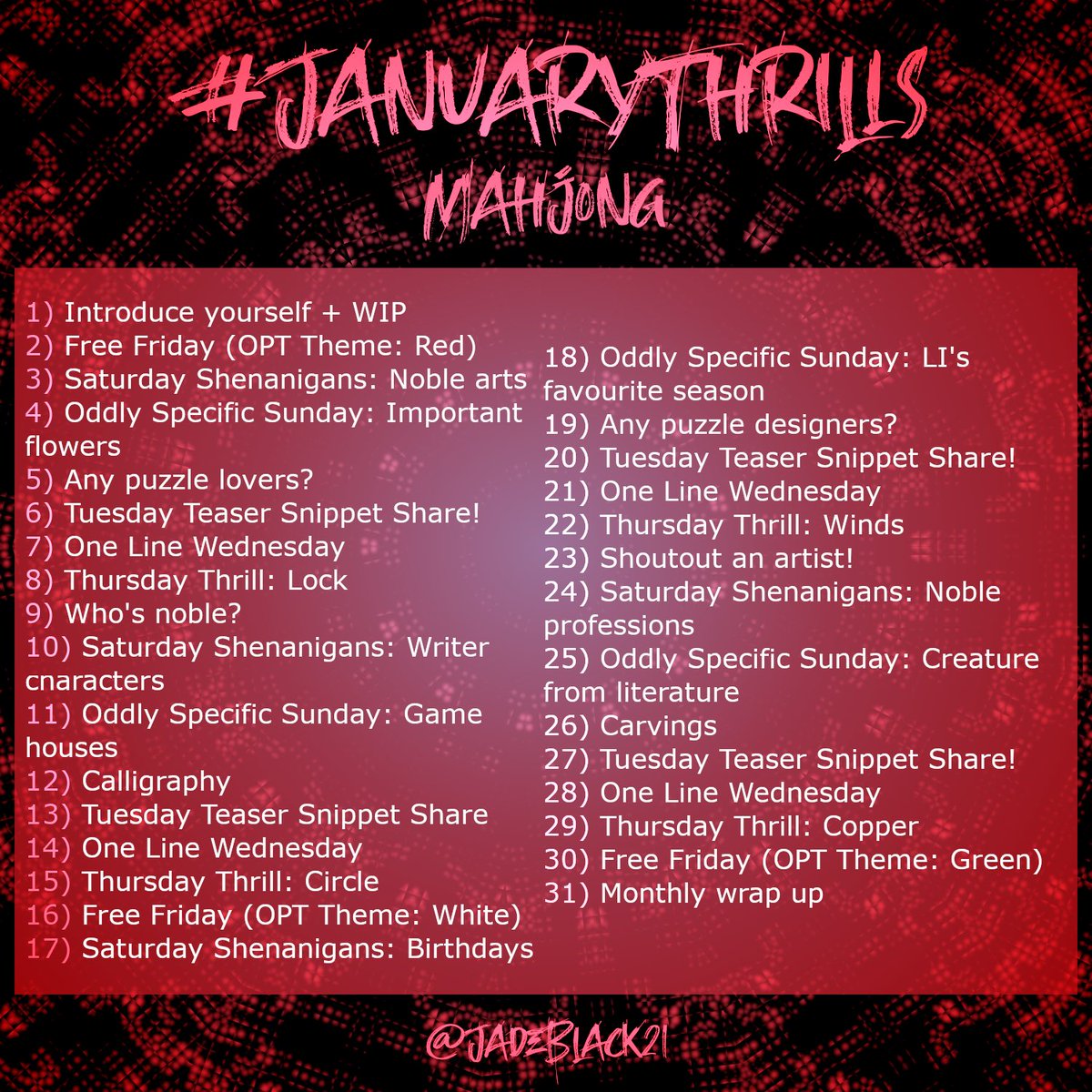 WriterBThompson's tweet image. Hello All and a very happy New Year!
I’m Brianna, a muti project writer and I swear I’m gonna stick around this month!

🏰:⚔️: the first in my mafia academy series!
🤫: secret project but that’s hush hush

#FantasyIndiesJanuary #JanuaryThrills