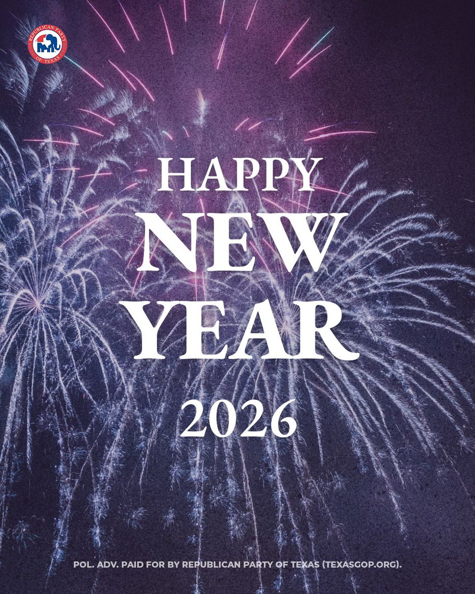 abrahamgeorge's tweet image. Happy New Year, Texas!

A new year means a fresh chapter—but the same commitment to faith, family, freedom, and the future we owe the next generation. Here’s to a year worth fighting for!

“For I know the plans I have for you,” declares the LORD, “plans for welfare and not for…