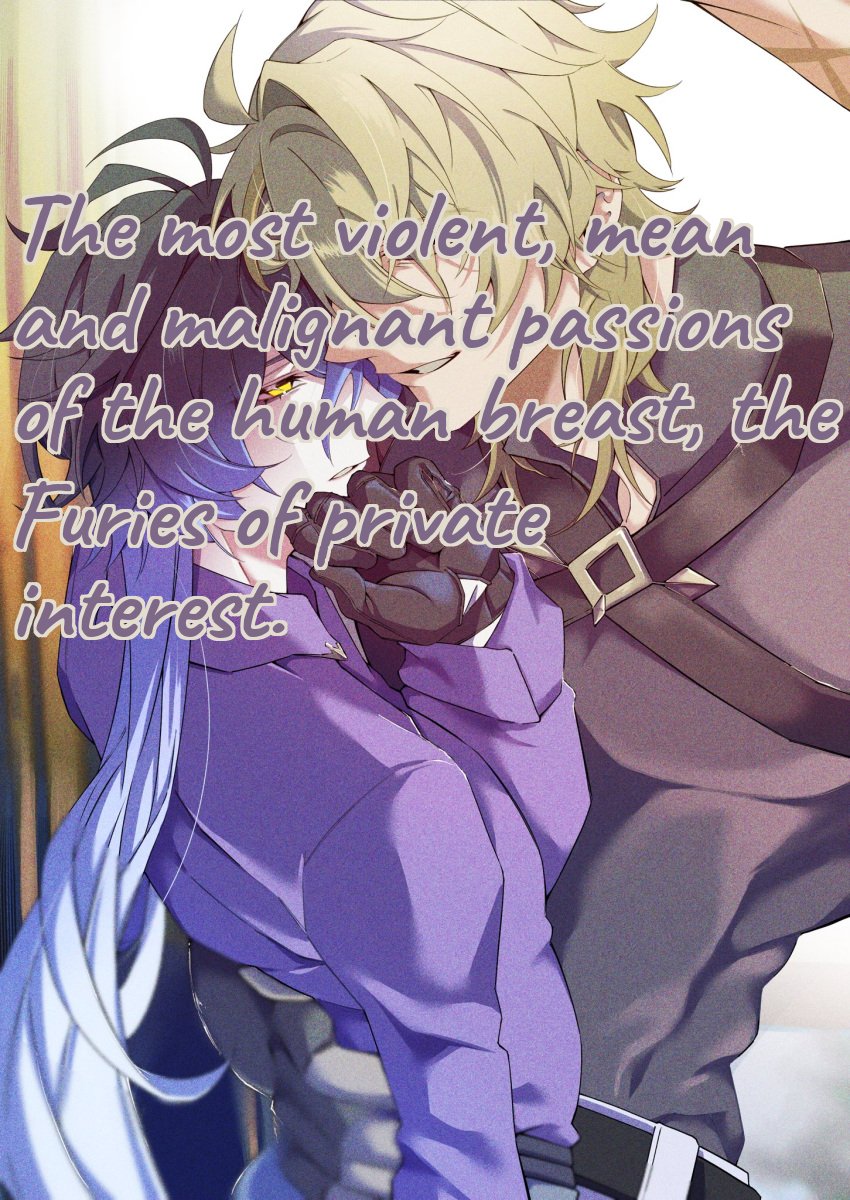 yaoi_communism's tweet photo. The most violent, mean and malignant passions of the human breast, the Furies of private interest. (https://t.co/ivACvQckYz) https://t.co/3rk1T0ftgw