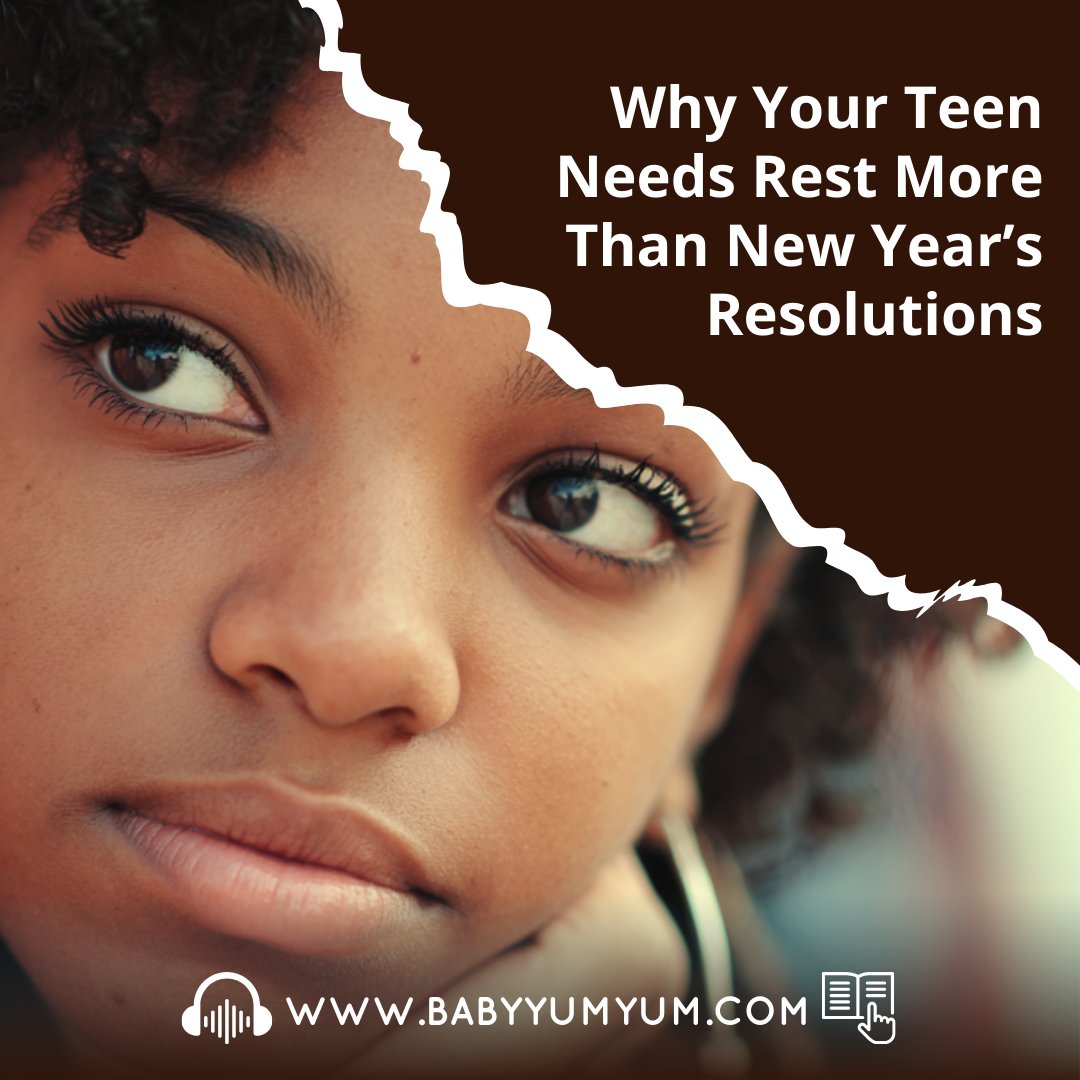 While the world is chasing new year goals, your teen may simply need more rest. 😴🧠
Sleep supports their growing brain, emotional balance and mental health.
Sometimes the healthiest resolution is slowing down. 💛

Read more in the link in our bio! 👌 

#BabyYumYum #BYY