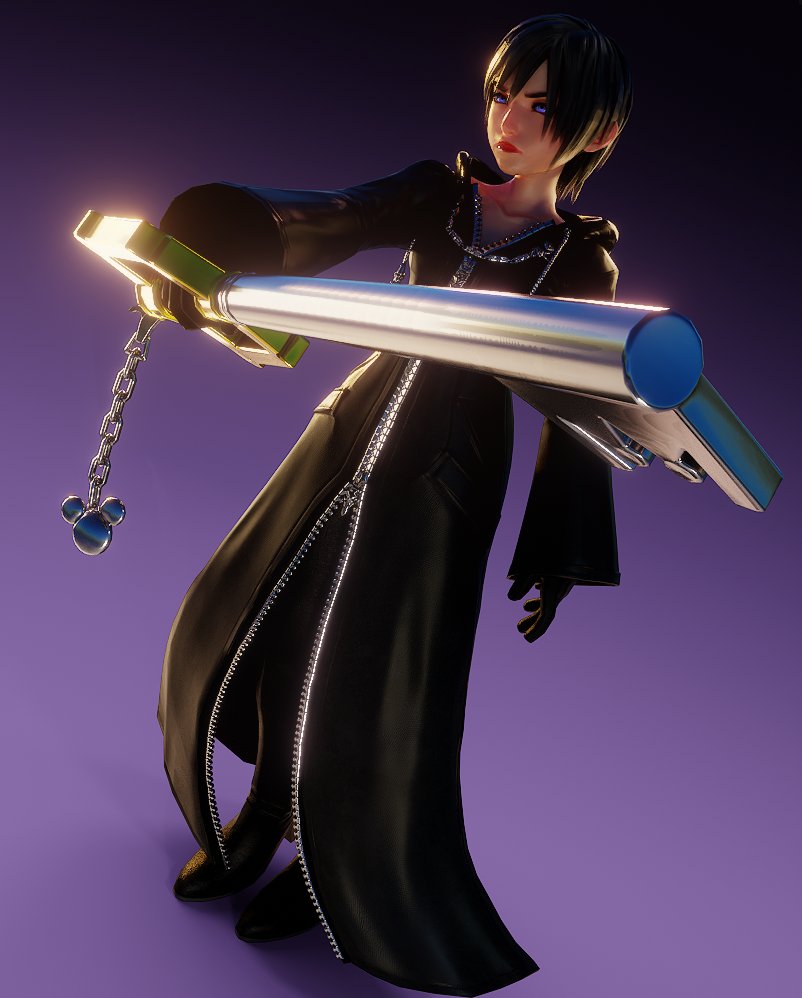 Rxcket3D's tweet image. #KingdomHearts #KH3 #Xion #RxcketWIP