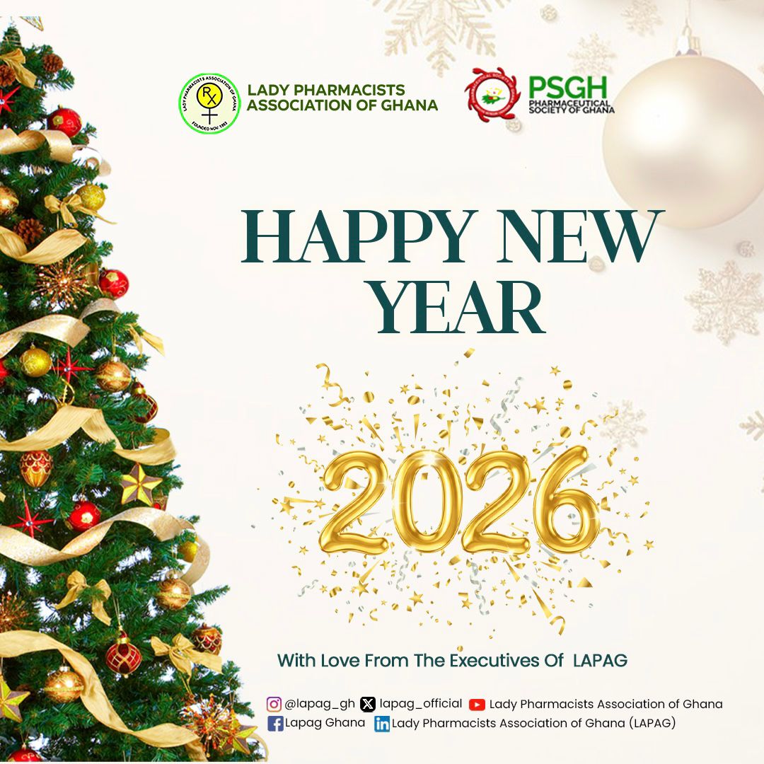 Lady Pharmacists Association of Ghana (LAPAG) tweet media
