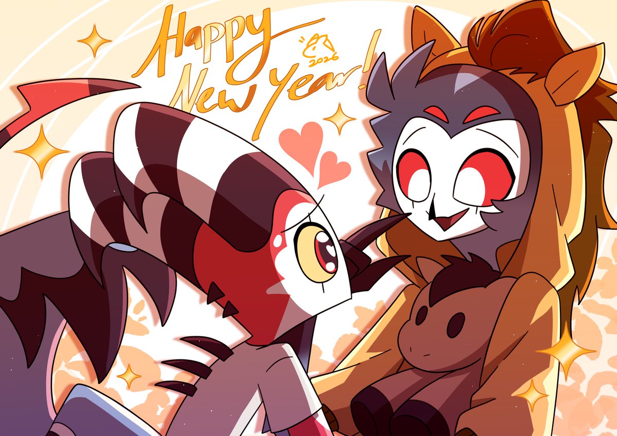 Happy new year of the horse🐴🐴

#stolitz #helluvaboss #HelluvaBossFanart
