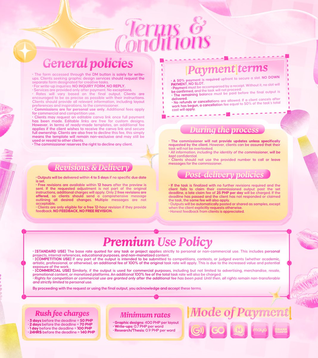 CARE COMMS 🎀 ꒰ Open .ᐟ ꒱ Accepting non-rush tasks tweet media