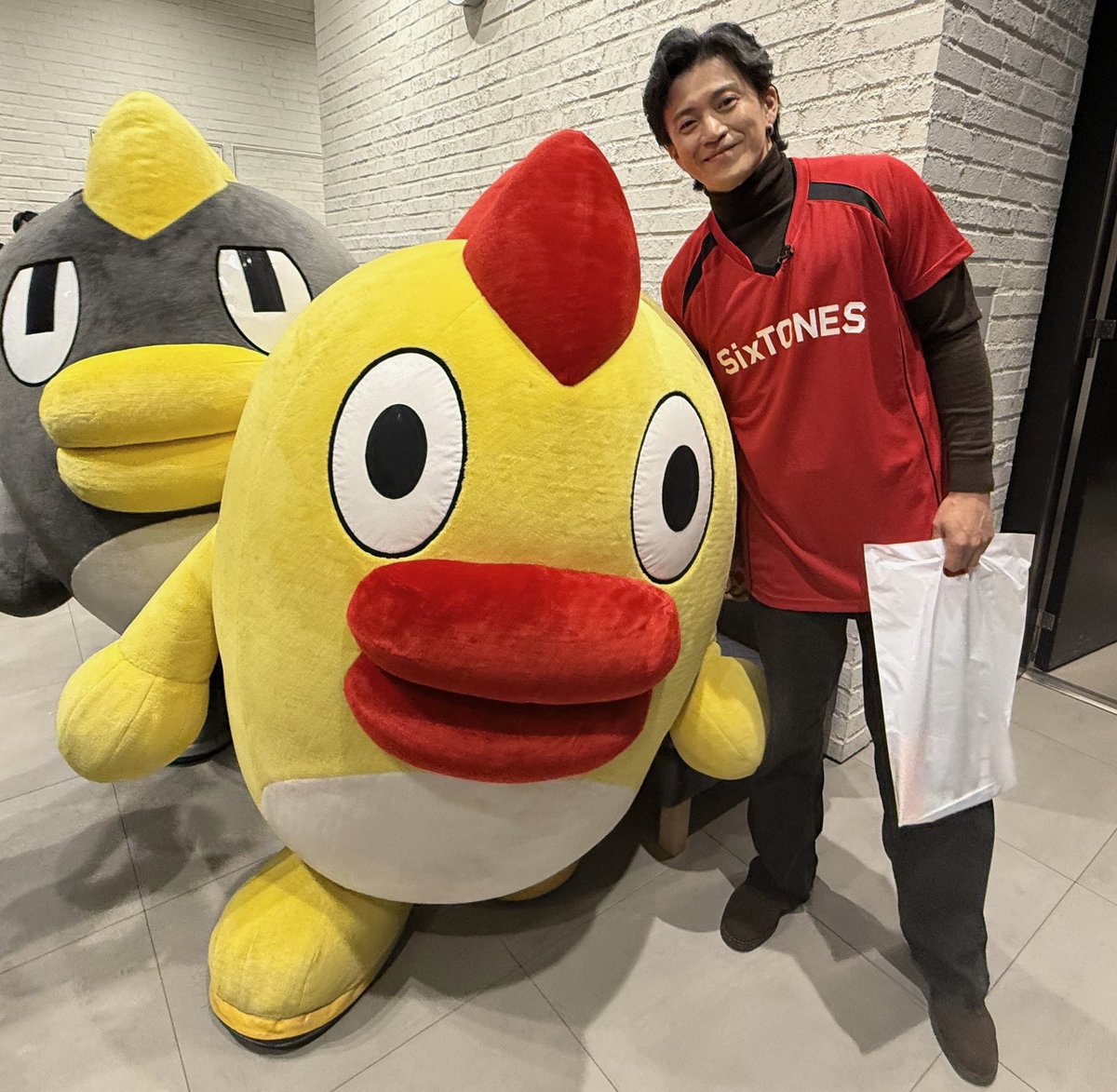 ntvsorajiro's tweet image. 小栗旬さんとパシャり💖
また一緒に遊ぼうねー✨
#GOスト