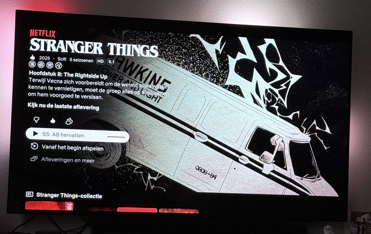 Dat was het dan. Het einde van Stranger things seizoen 5! #StrangerThings5