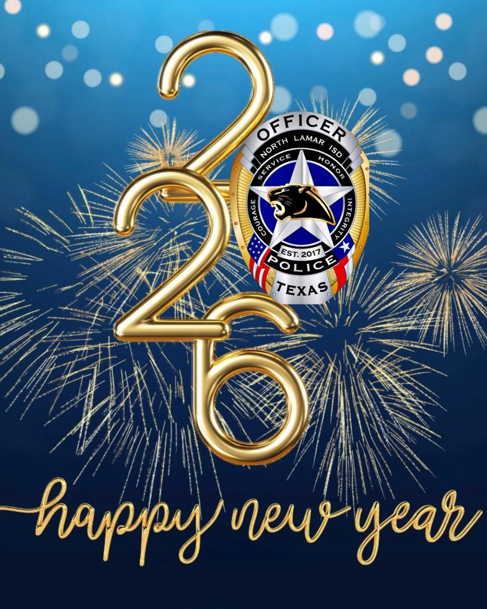nlisdpd's tweet photo. May 2026 be a year of great accomplishment and happiness for you. Wishing you a year that is filled with laughter, joy, and heartwarming experiences. May each day of 2026 bring you closer to achieving your goals and realizing your aspirations. Happy New Year! https://t.co/rbIHTUouVR