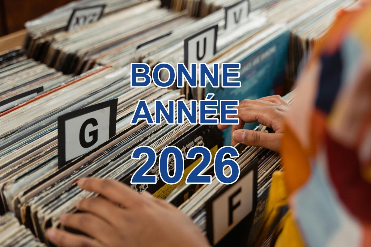 ErdreAudio's tweet photo. Tous nos vœux pour cette nouvelle année 2026 !

Avec pour commencer en musique, la révélation de nos albums favoris pour l'année 2025. Un top 50 à découvrir ici : https://t.co/70jfg7DIPe https://t.co/3qV3NC0zrA