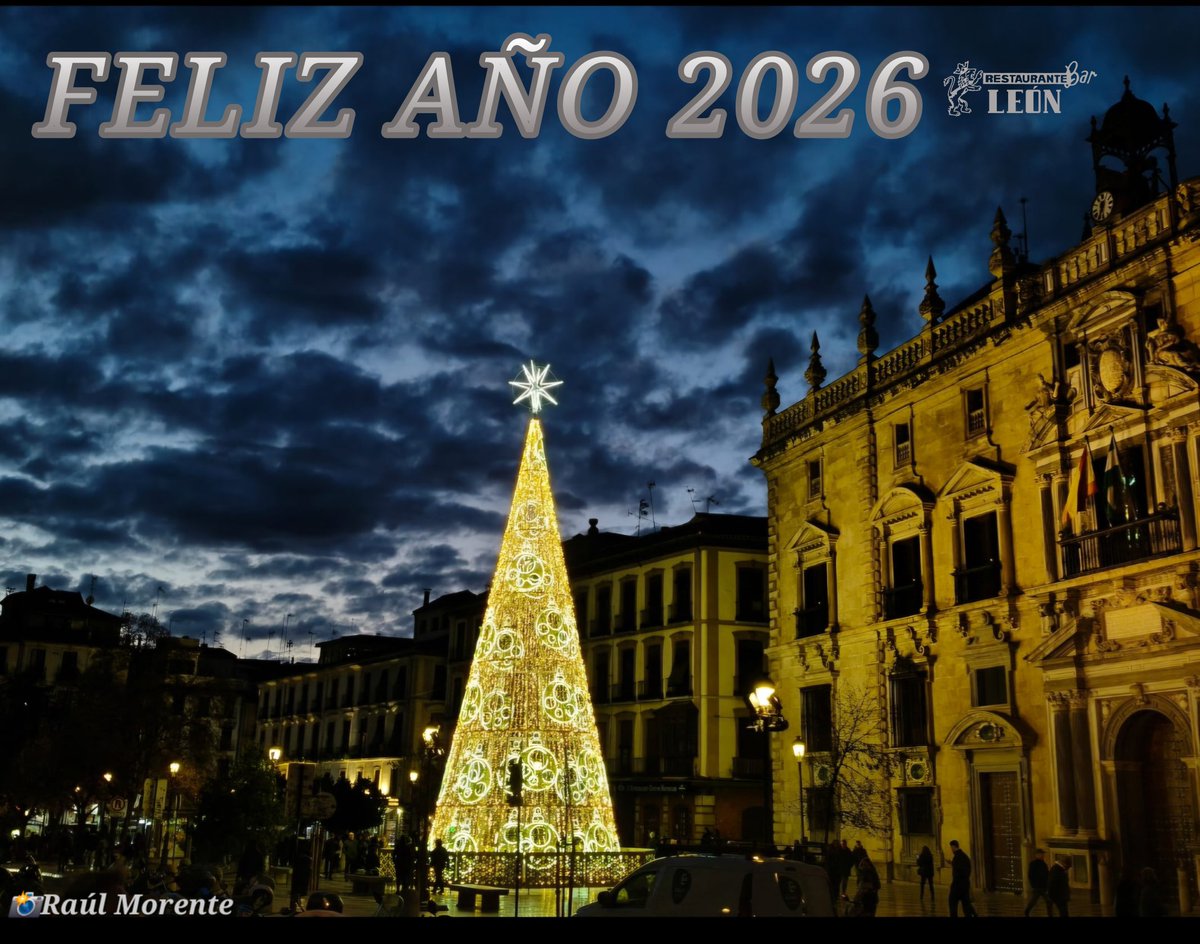 Desde el RESTAURANTE BAR LEÓN os deseamos FELIZ AÑO NUEVO.