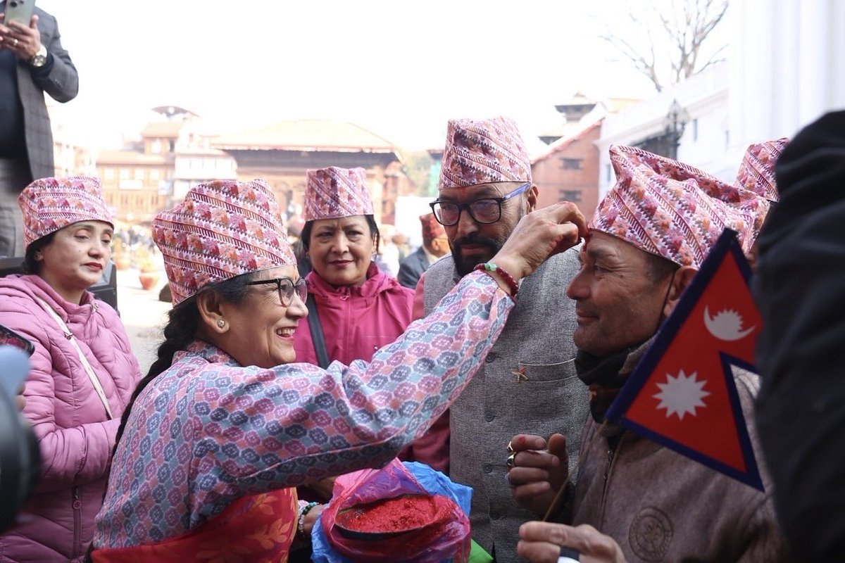 gunaraj's tweet image. नेपाल जननी वन्दे- जनकजानकी बुद्ध विभूषित- भव्य दर्शनां वन्दे - विविधतामा एकता धोती/टोपी दिवस- नेपाल दिवस तस्बिर- दीपेश/नागरिक #nepal #multicultural