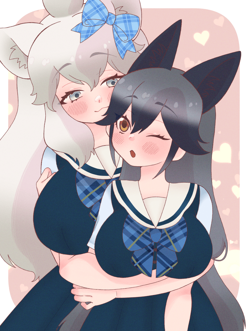 あけましておめでとうございます。今年もよろしくお願い致します!
2026年初絵は🦁🦊ちゃん💖 