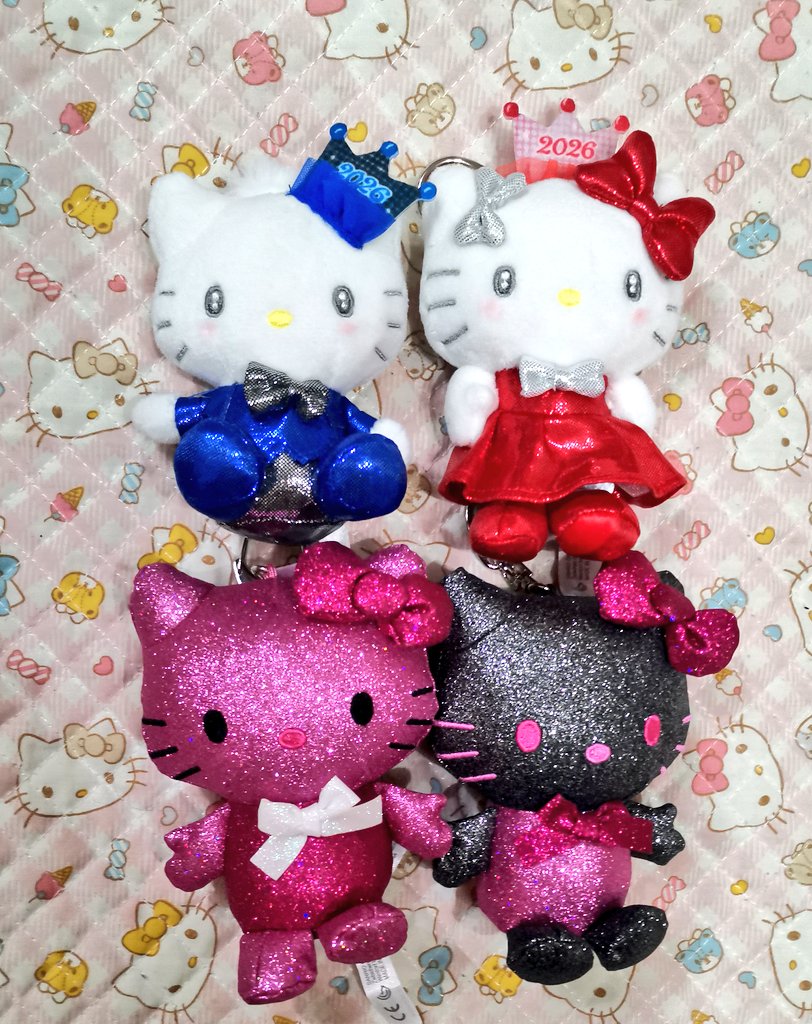 お友達が箱買いしてくれて #キティちゃん と #ダニエルくん を譲って