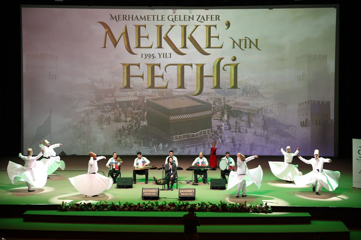 ozvatan_ahmet's tweet image. Gaziantep’te tüm olumsuz hava koşullarına rağmen “Merhametle Gelen Zafer, Mekke’nin Fethi” programımızı büyük bir coşku ve heyecanla icra ettik.

Mekke’nin Fethi; intikamın değil merhametin, zulmün değil adaletin zaferidir. Bugün de aynı ruhla, aynı inançla; şartlar ne olursa…