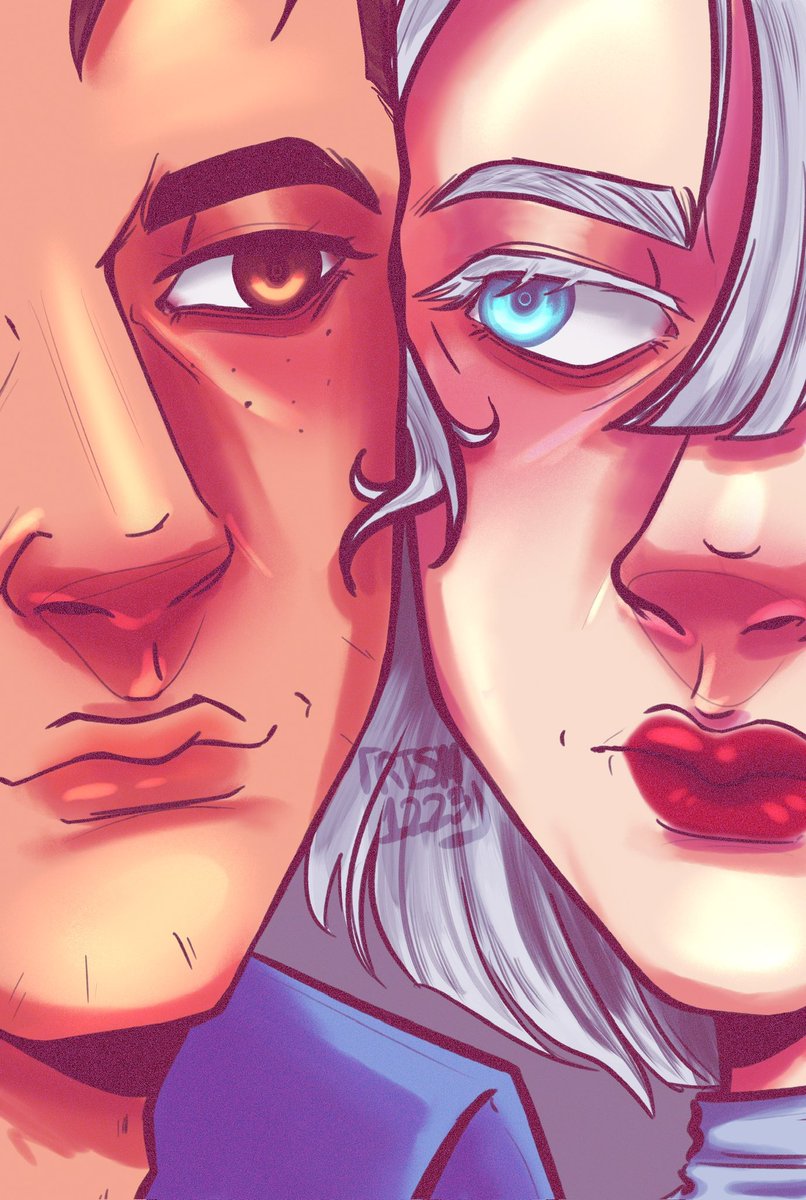 Happy new years yall. First drawing of the year!(technically I made it last night) 

#art #artist #dispatchfanart #DispatchGame #oc