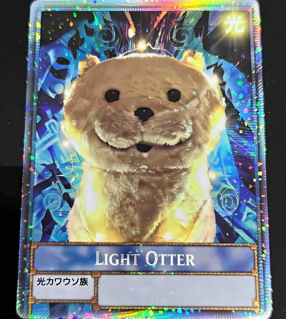 カワウソ 70周年記念カード KIRA MAY カワウソ海賊団がカードゲームになって登場！ 1パック 5枚入り 150円