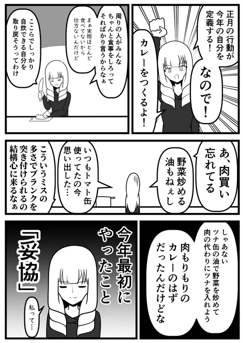 元日の日記 