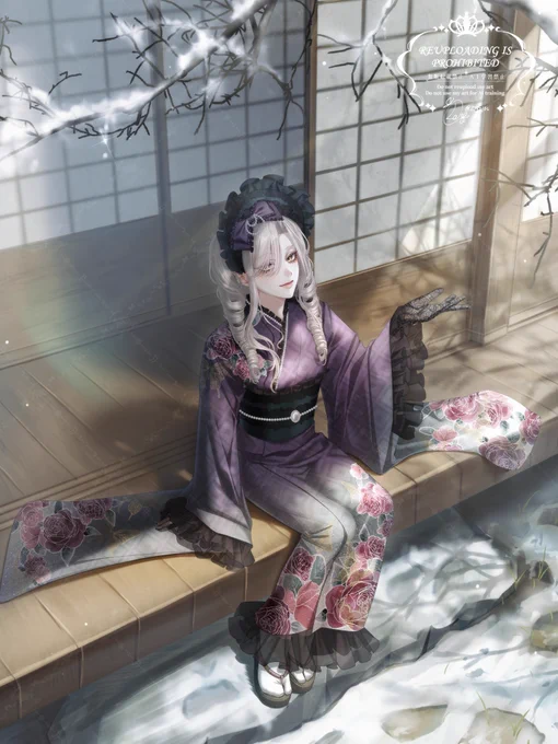 リクエストありがとうございました.* #天女絵巻 #skeb