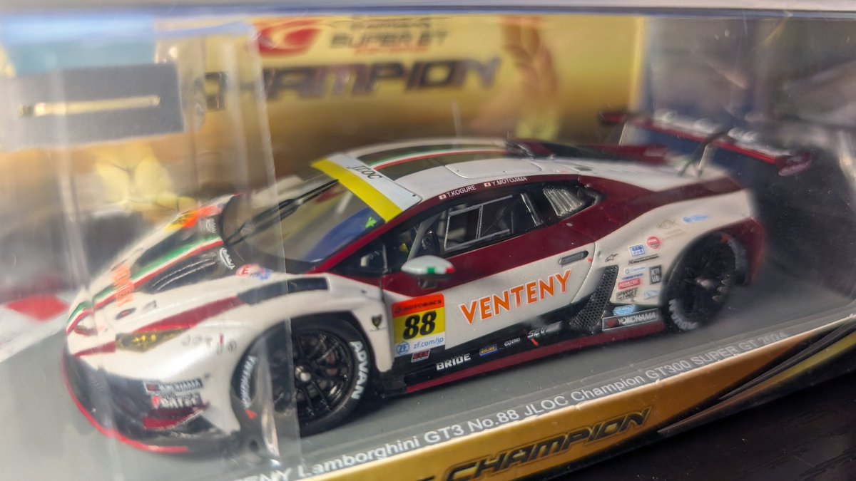 Spark 1/43 43SGT2024C3 VENTENY Lamborghini Huracan GT3 JLOC SUPER