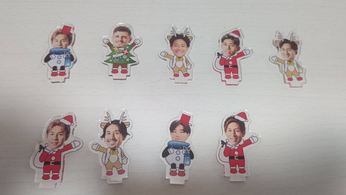 鹿児島ユナイテッドFC シークレットクリスマスアクリルスタンド 【譲