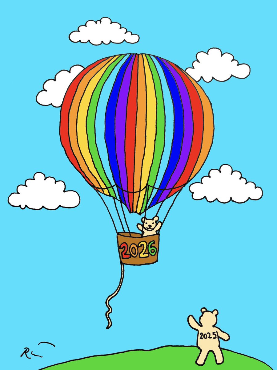 DoodlesWish's tweet photo. Happy New Year one and all!
“Behold I am doing a new thing” Isaiah 43:19
#hny #happynewyear #hny2026 #wishartdoodle #cartoon #doodle https://t.co/jtkfraUKbA