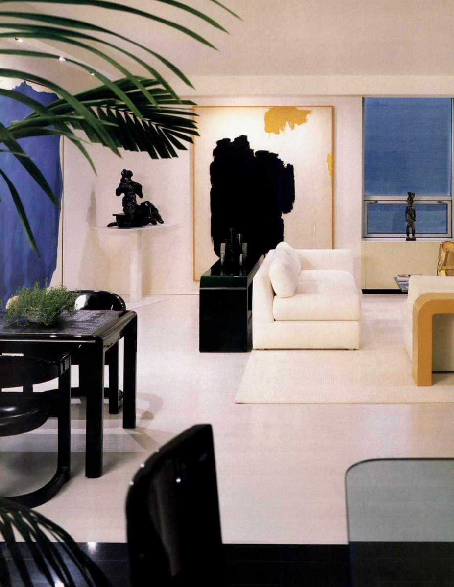 Ortgeist's tweet photo. Apartment of singer Andy Williams, New York City, 1987 https://t.co/XkABDTsBvC