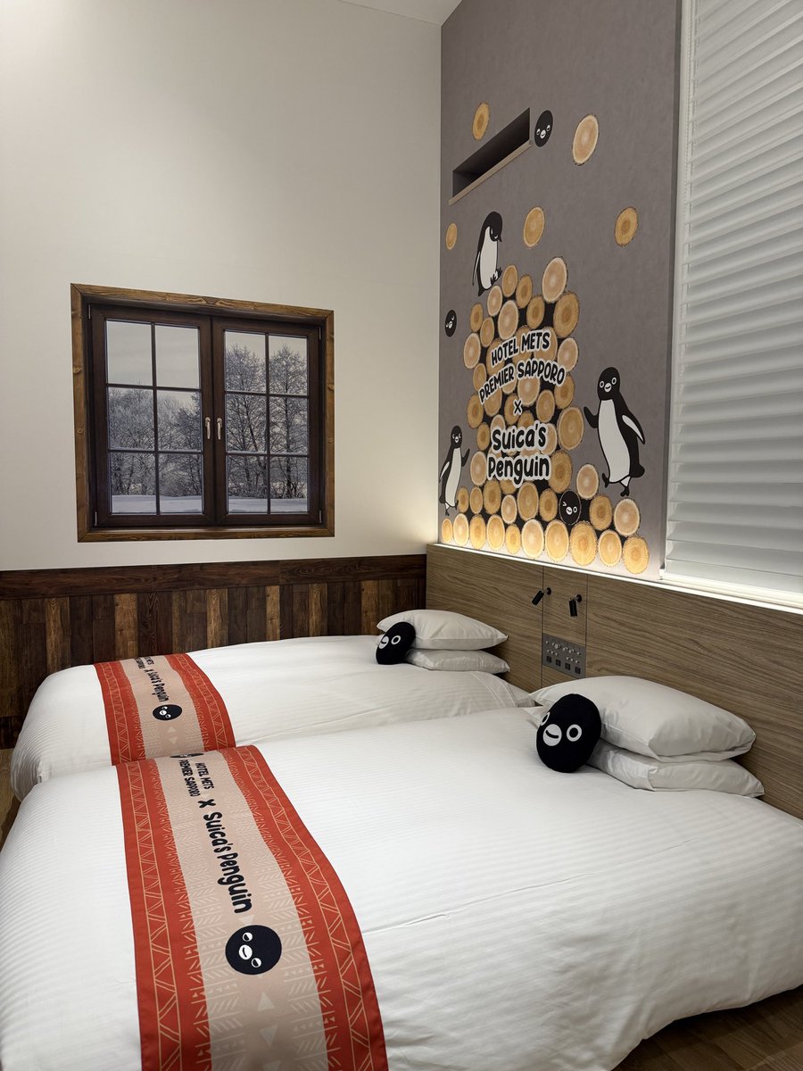 piyo_pen5908's tweet image. Suicaのペンギン卒業という悲しいニュースに涙する日々ですが、この部屋に泊まれました✨夢のような素敵な部屋でした！
ネタバレになるので詳しくは書きませんが色々ラッキーでした♪

JR東日本ホテルメッツプレミア札幌さん、ありがとうございました😊