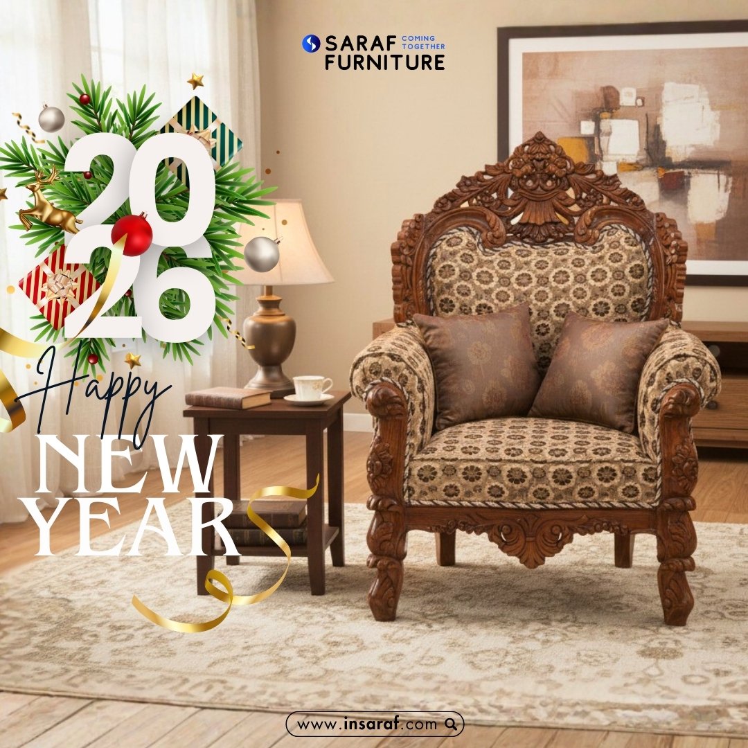 A new year brings new beginnings. May your home be filled with comfort, warmth, and moments that matter. Happy New Year.
#HappyNewYear #IndianHomes #HomeComfort