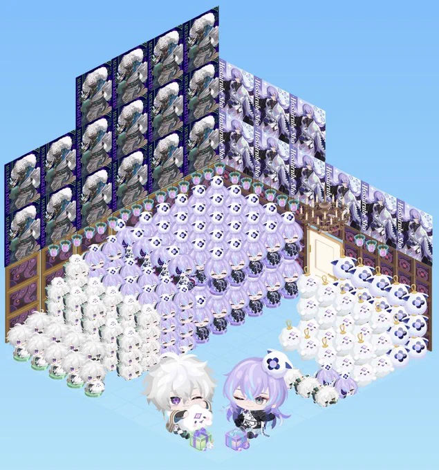 コラボ期間中がっつり楽しみました。様々なクエストでアイテムを集めたり、星導やカゲツと交流したり、他のお部屋を見に行ったりとても楽しかったです。#ピグパ星導叢雲コラボ