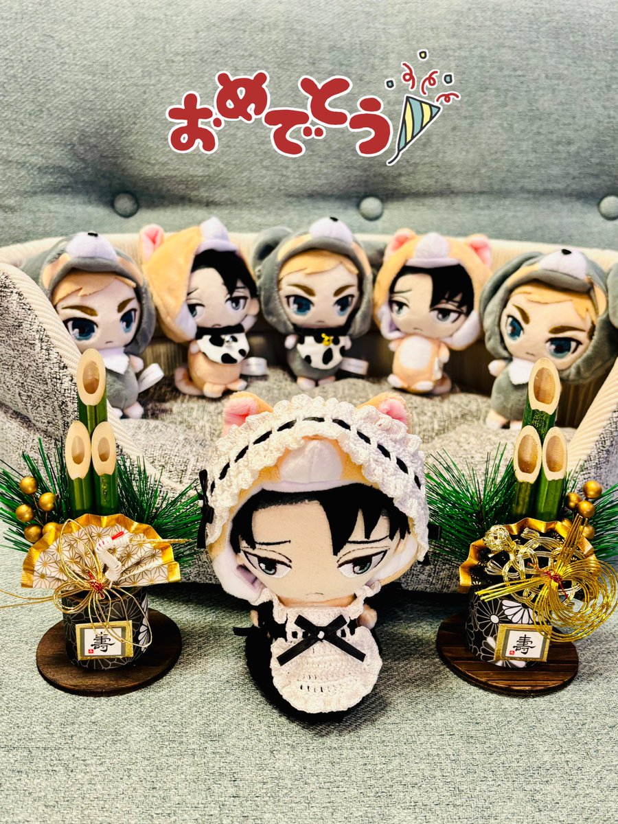 #ぱぴりれんらくちょう
🐶あけまちておめてとうございまち。わたくちはホンネンもふがいないおせわかかりのために、はたらいてはたらいてはたらいて、まいりまちゅ。
🎍メイドぱぴちょ🌅

(🧧お年玉とお小遣いたくさんあげるから許して…💦)