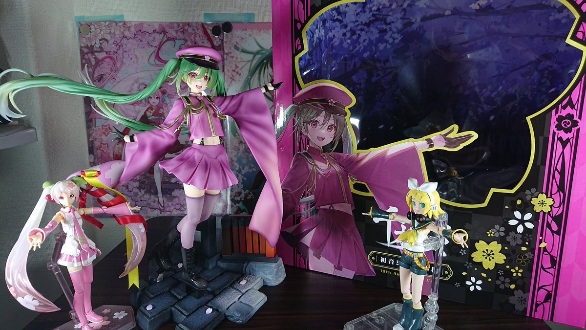 リピーター様みく様御購入品♡ PRISMA WING 初音ミク “Art by neco” 1/4 完成品フィギュア