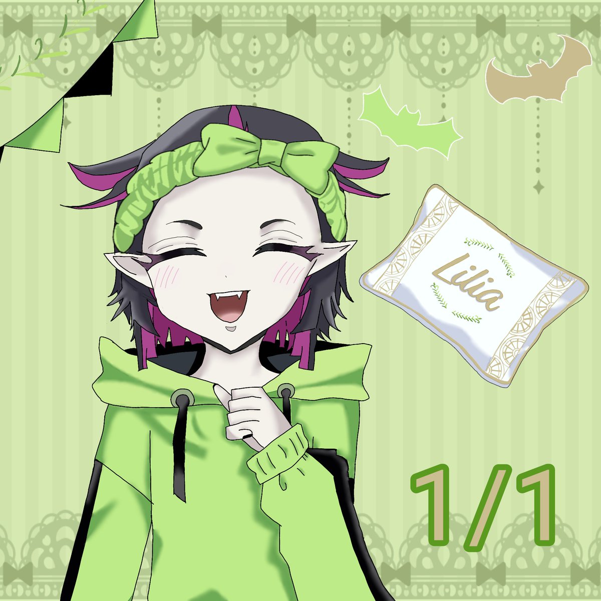 お誕生日おめでとう🎂

長女マコネ(小6) #ツイステ  #リリア・ヴァンルージュ誕生祭2026