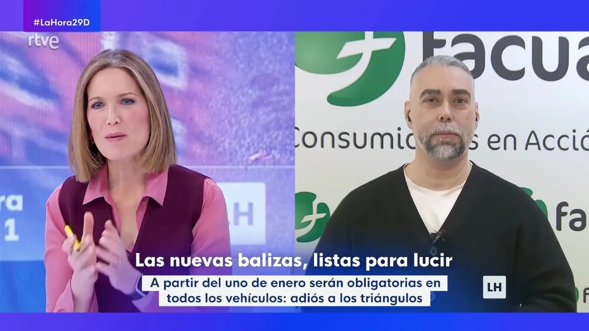 FACUA's tweet image. ☕️ ¡Qué tal! ¡Feliz año nuevo! Hoy, jueves 1 de enero, compartimos el resumen de las noticias destacadas de la web de FACUA de ayer. ¡Infórmate y protégete como consumidor!

Rubén Sánchez: "Si hemos caído en la trampa de comprar una baliza fake podemos reclamar que nos devuelvan…